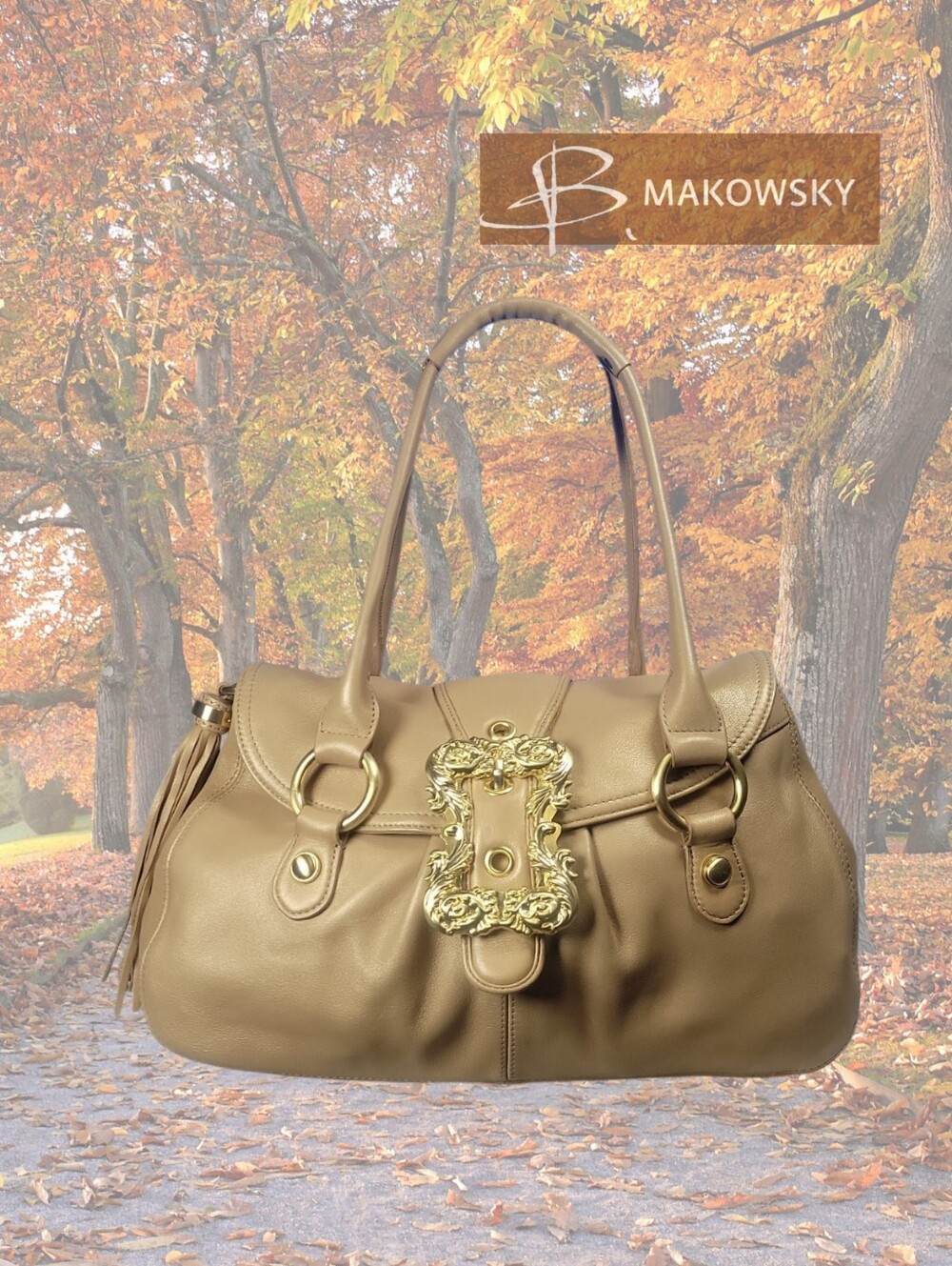 B. Makowsky Shoulder Bag